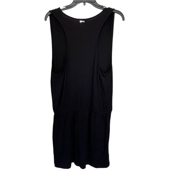 NWT Calvin Klein | Surplice Racer-Back Tunic Swim Black S/M - Picture 6 of 10